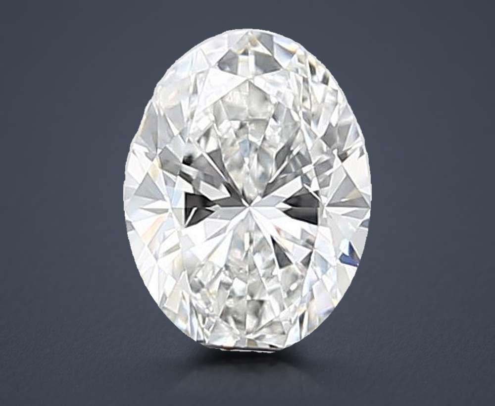 1.00 Carat Oval Lab Diamond
