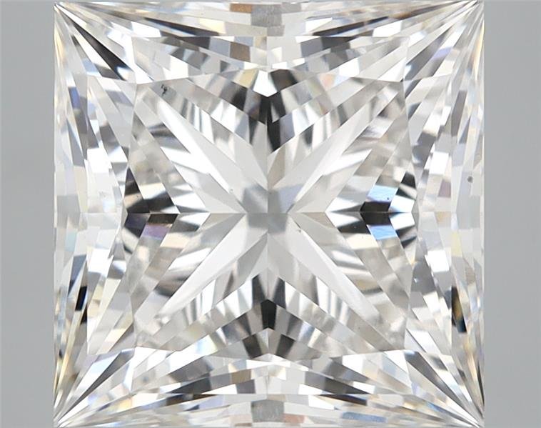 6.28ct G VS1 Rare Carat Ideal Cut Princess Lab Grown Diamond