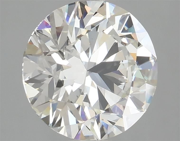 2.76ct H VS1 Rare Carat Ideal Cut Round Lab Grown Diamond