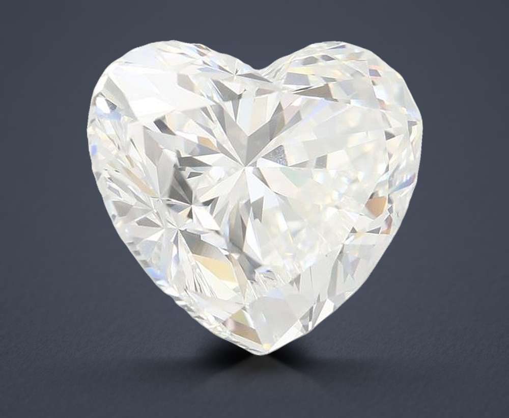 6.91 Carat Heart Lab Diamond