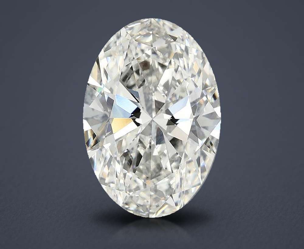 3.69 Carat Oval Lab Diamond