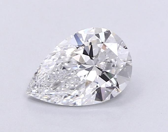 0.70ct D VVS2 Rare Carat Ideal Cut Pear Lab Grown Diamond