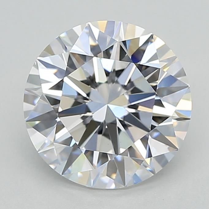 2.57ct D VS1 Rare Carat Ideal Cut Round Lab Grown Diamond
