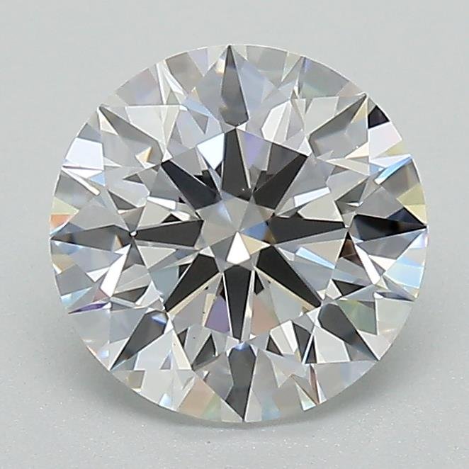 1.59ct D VS2 Rare Carat Ideal Cut Round Lab Grown Diamond