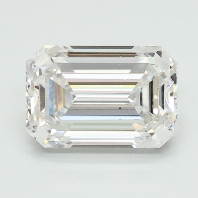 0.96ct D VVS2 Excellent Cut Emerald Lab Grown Diamond