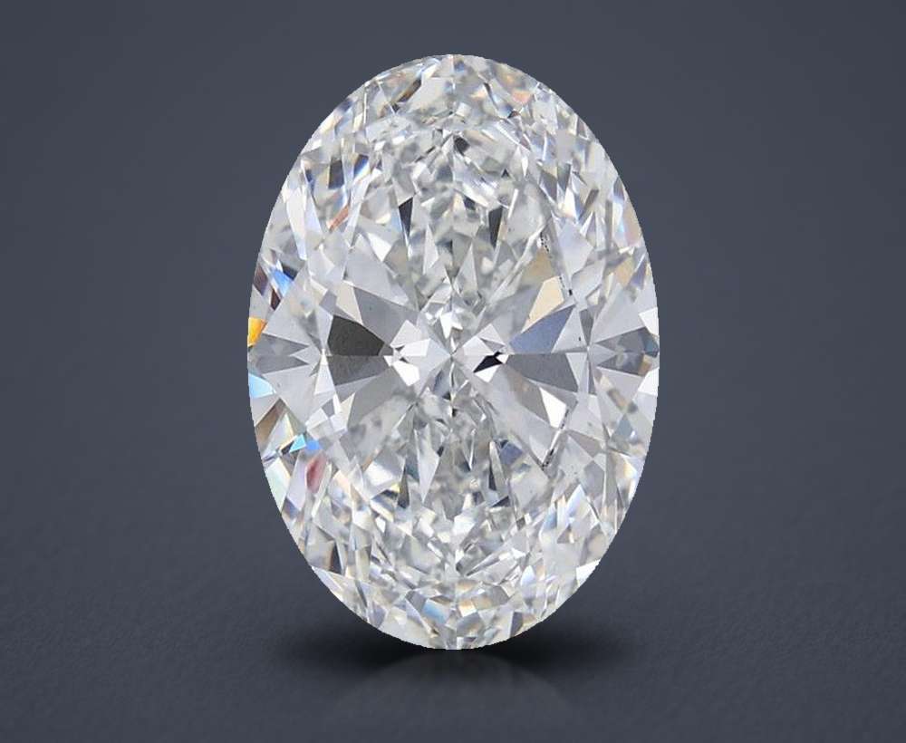 5.83 Carat Oval Lab Diamond