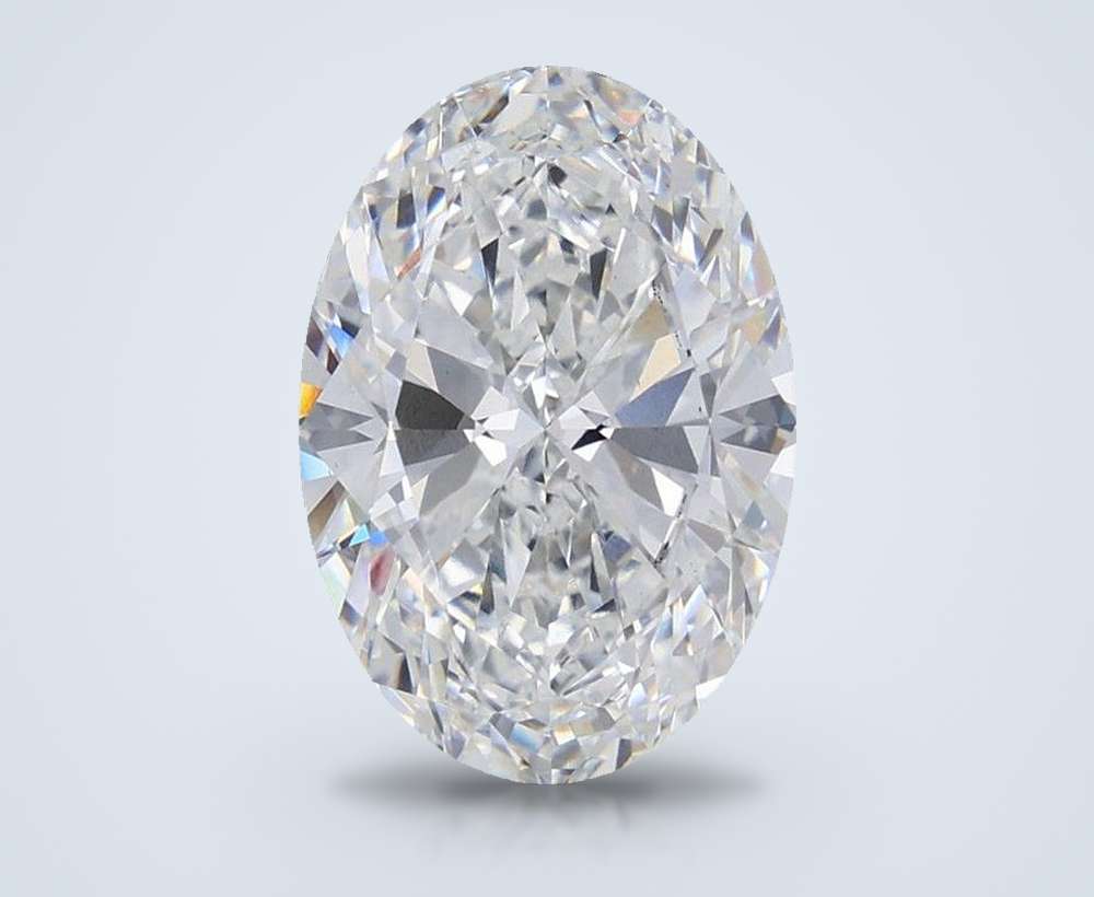 5.83 Carat Oval Lab Diamond