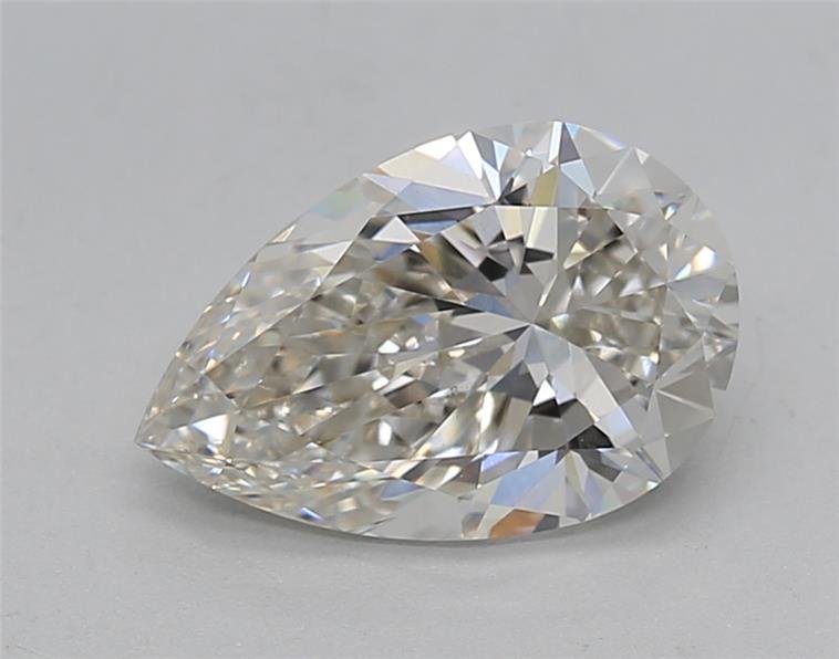 1.55ct H VVS2 Rare Carat Ideal Cut Pear Lab Grown Diamond