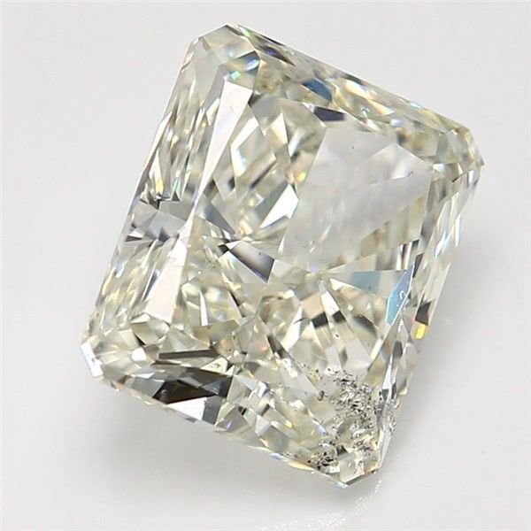 7.05ct K SI2 Very Good Cut Radiant Diamond