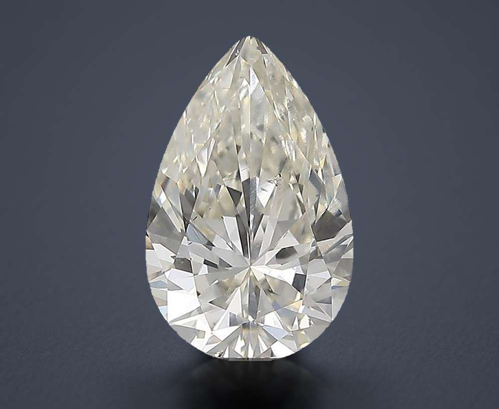 2.03 Carat Pear Natural Diamond