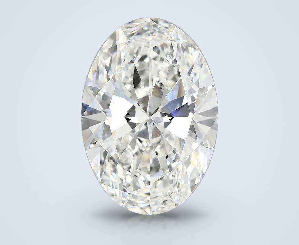 9.57 Carat Oval Lab Diamond