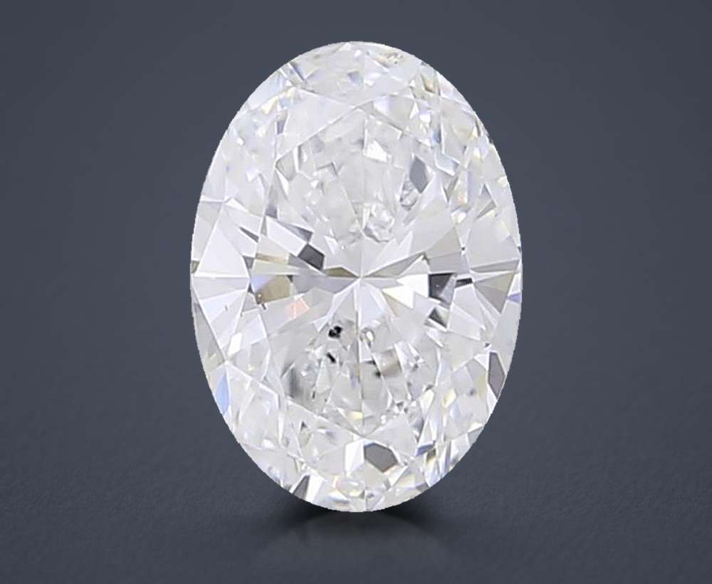 0.90 Carat Oval Lab Diamond
