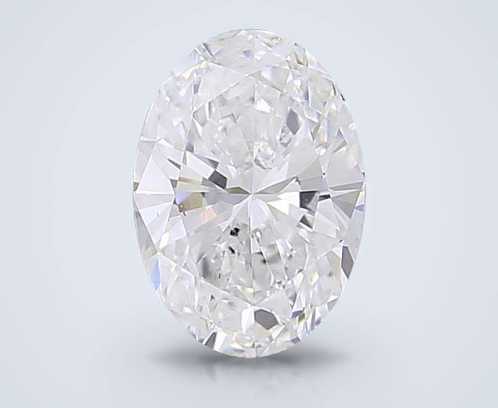 0.90 Carat Oval Lab Diamond