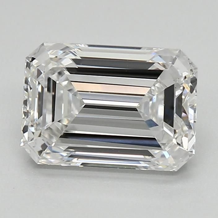 1.45ct D VS1 Rare Carat Ideal Cut Emerald Lab Grown Diamond