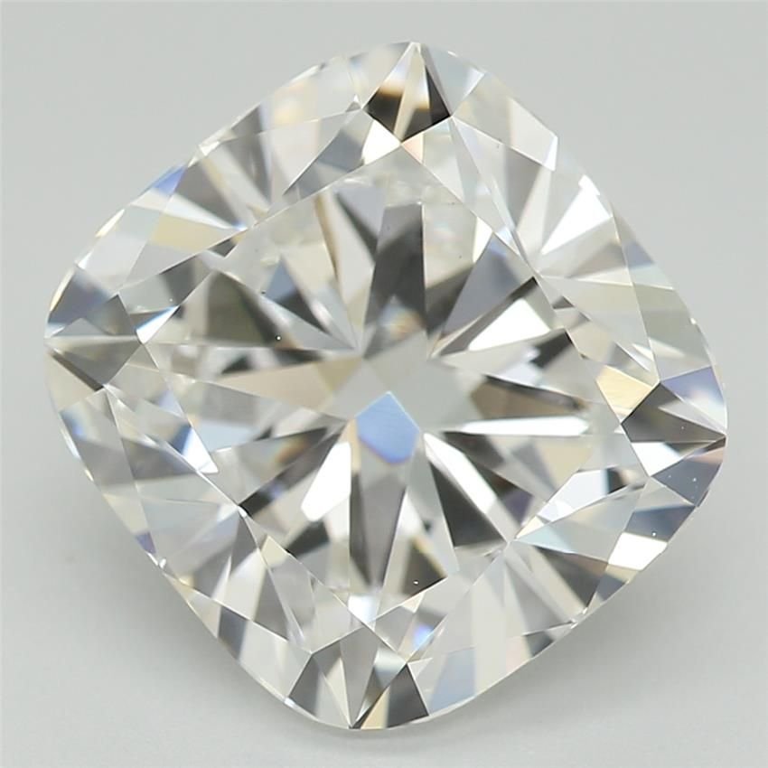 3.01ct E VS1 Rare Carat Ideal Cut Cushion Lab Grown Diamond