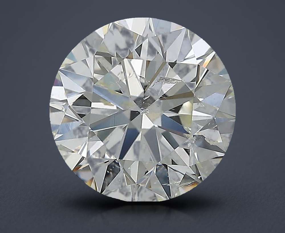 2.51 Carat Round Natural Diamond