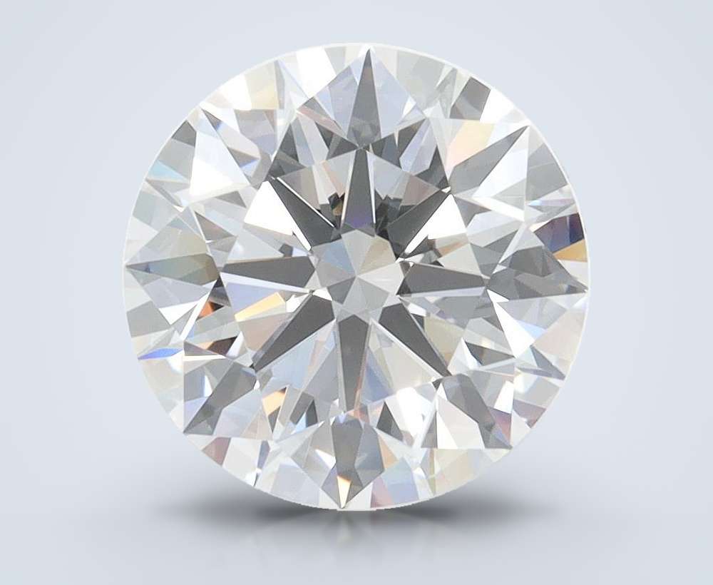3.43 Carat Round Lab Diamond