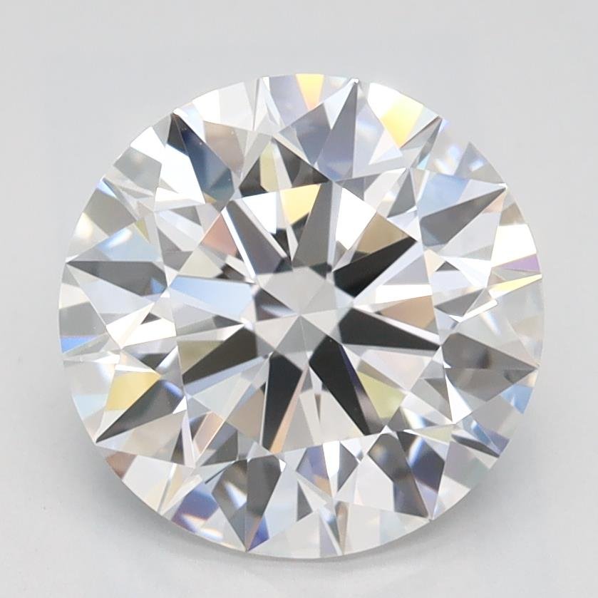2.52ct D VS1 Rare Carat Ideal Cut Round Lab Grown Diamond