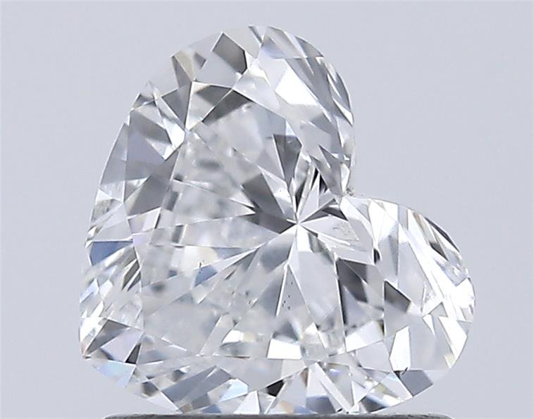 0.84ct D VS2 Good Cut Heart Lab Grown Diamond