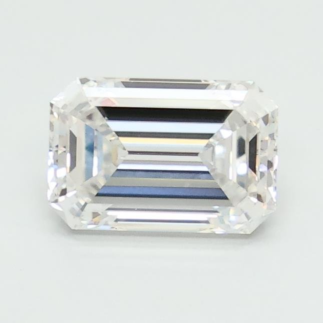 1.08ct D VS1 Rare Carat Ideal Cut Emerald Lab Grown Diamond