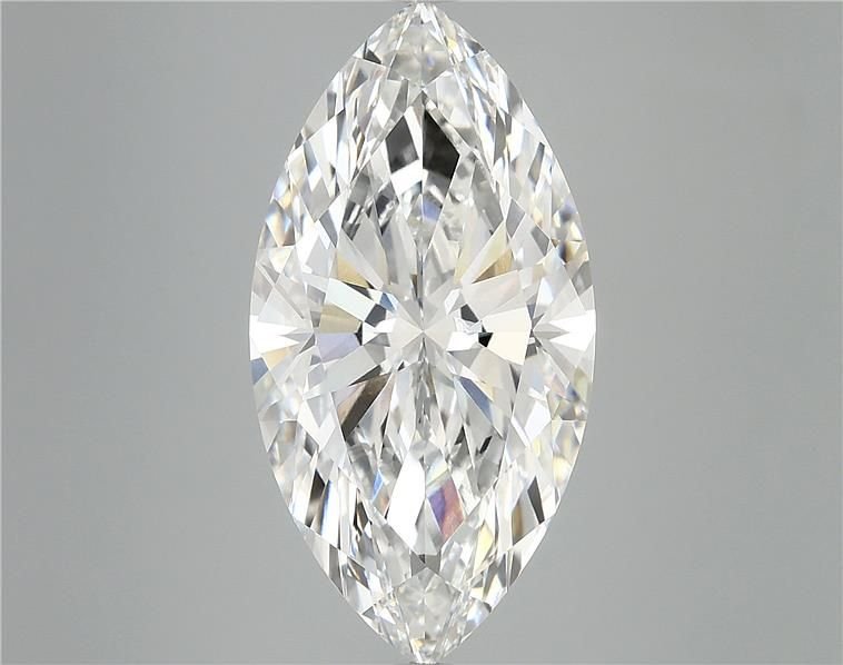 8.19ct F VVS2 Rare Carat Ideal Cut Marquise Lab Grown Diamond