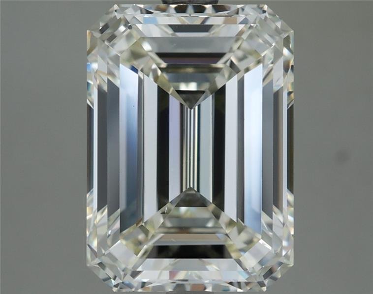 5.01ct J VS2 Very Good Cut Emerald Diamond