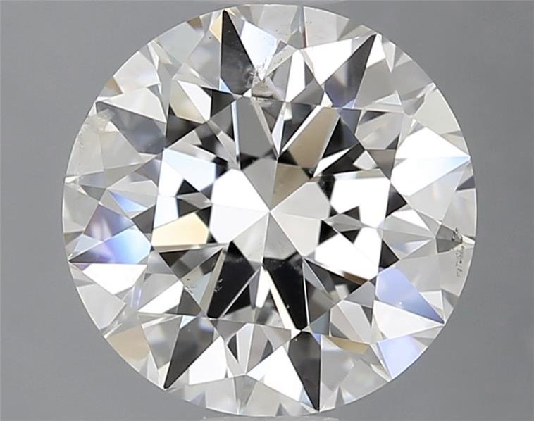 2.09ct G SI2 Rare Carat Ideal Cut Round Diamond