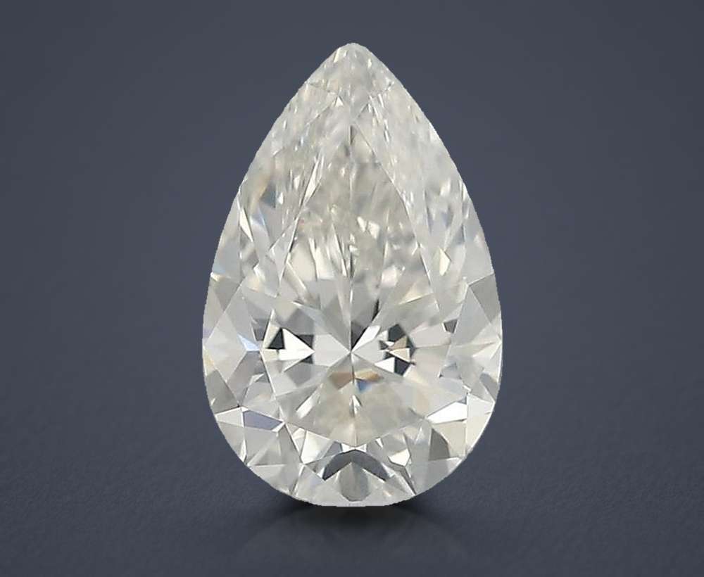 0.80 Carat Pear Natural Diamond