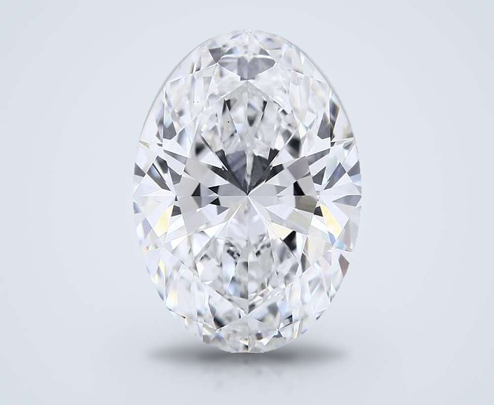8.07 Carat Oval Lab Diamond