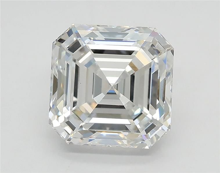 2.54ct E VS1 Rare Carat Ideal Cut Asscher Lab Grown Diamond