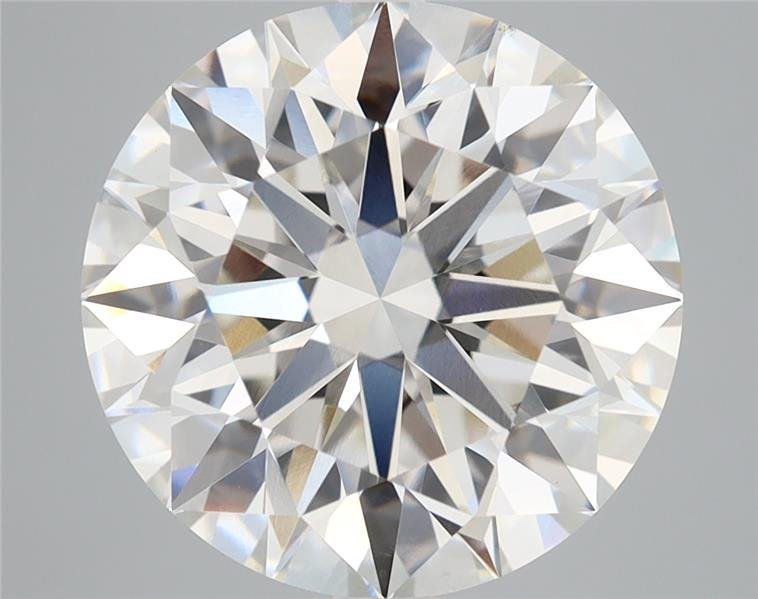 6.51 Carat Round Lab Diamond