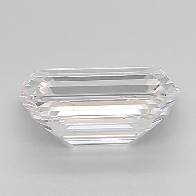 2.01ct F VS2 Excellent Cut Emerald Lab Grown Diamond
