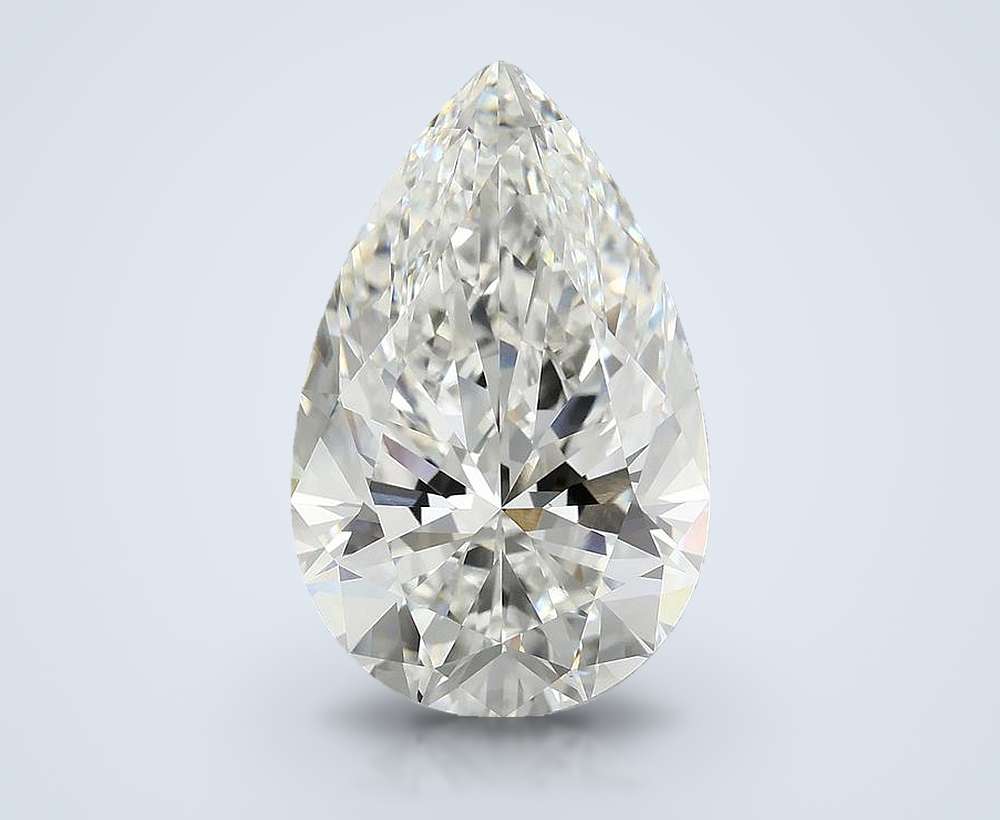 12.25 Carat Pear Lab Diamond
