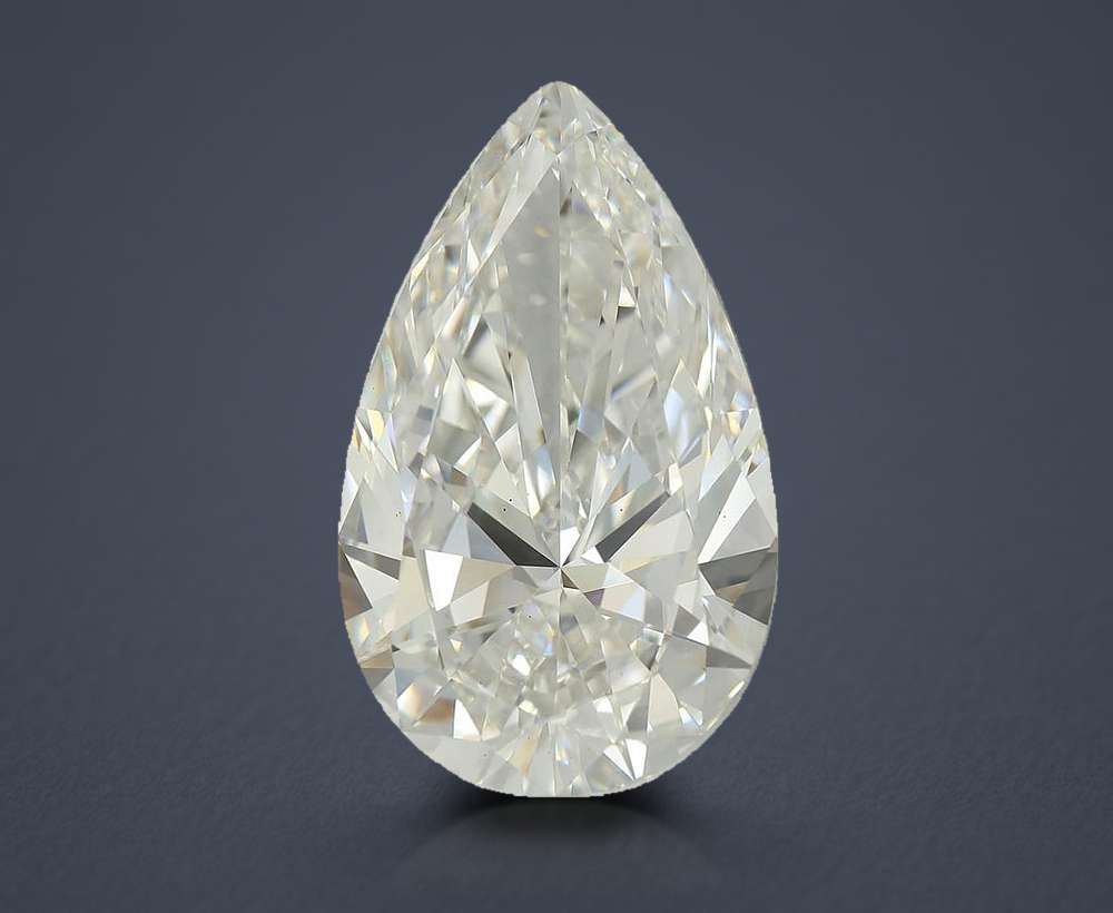 8.56 Carat Pear Lab Diamond