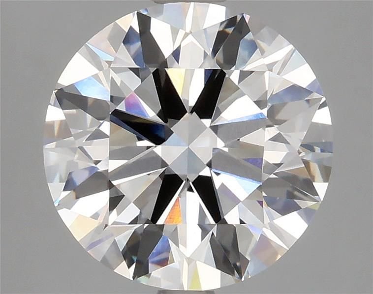 3.87ct G VVS2 Rare Carat Ideal Cut Round Lab Grown Diamond