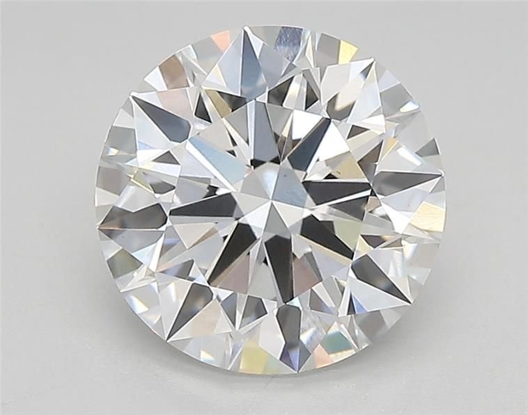 2.85ct F VS1 Rare Carat Ideal Cut Round Lab Grown Diamond