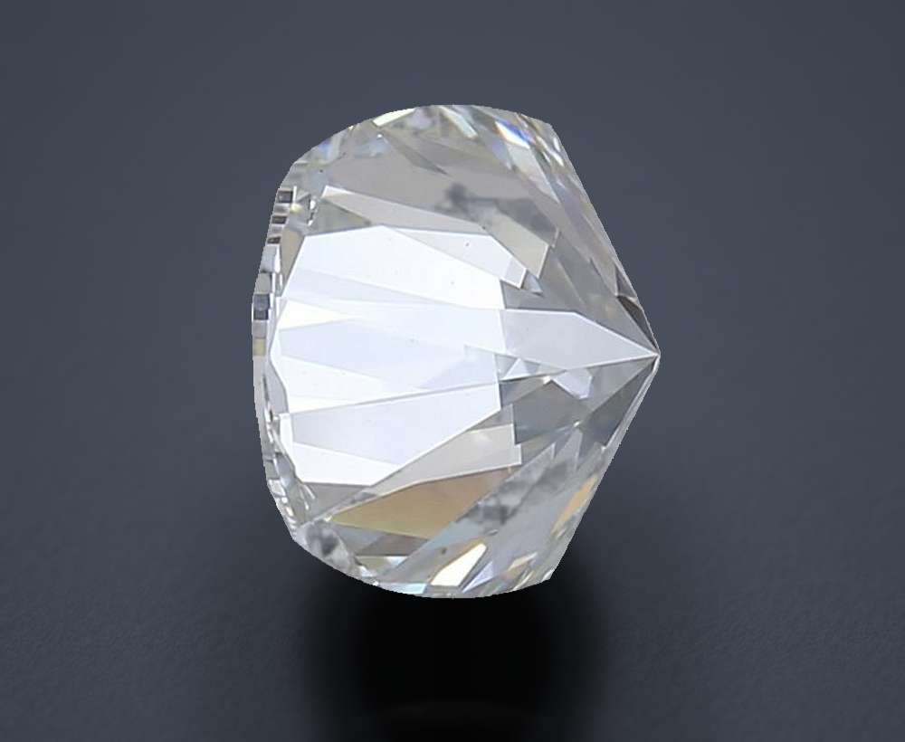 3.81 Carat Round Lab Diamond
