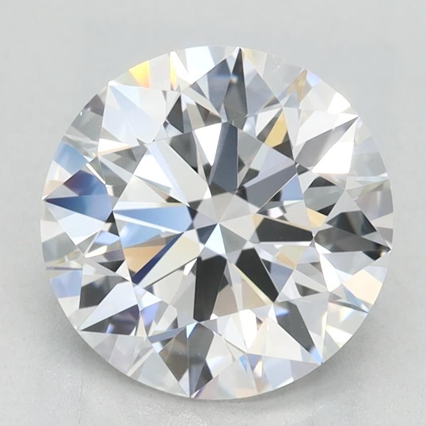 2.11ct D VVS1 Rare Carat Ideal Cut Round Lab Grown Diamond