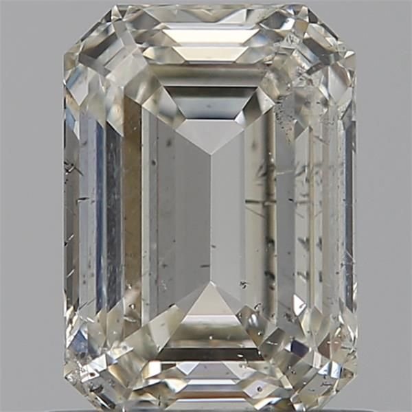 1.02ct K SI2 Excellent Cut Emerald Diamond