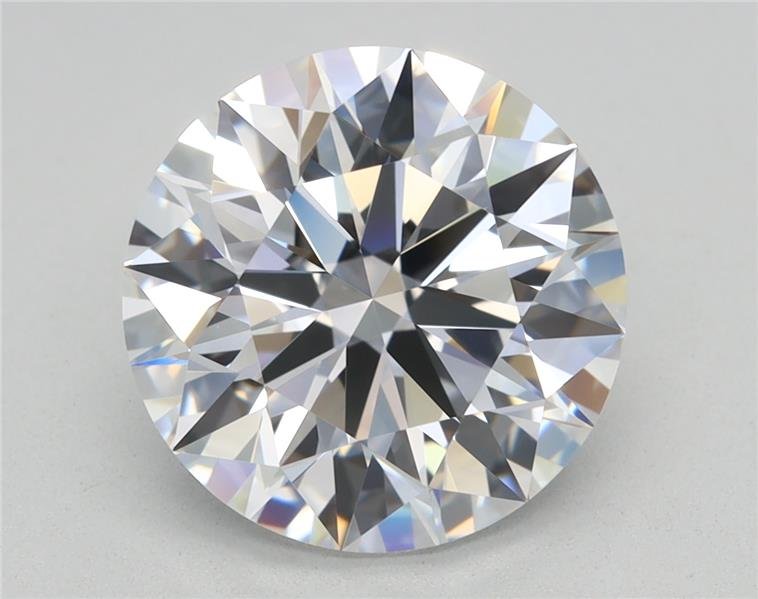 3.51ct D VVS1 Rare Carat Ideal Cut Round Lab Grown Diamond