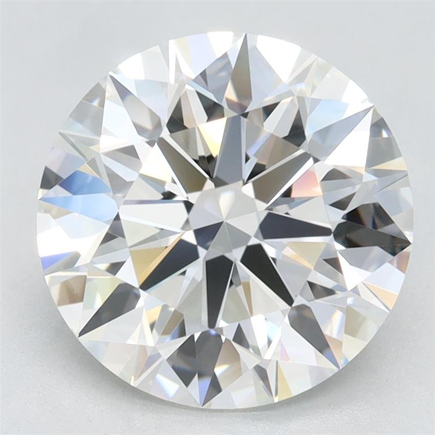 3.03ct G IF Rare Carat Ideal Cut Round Lab Grown Diamond