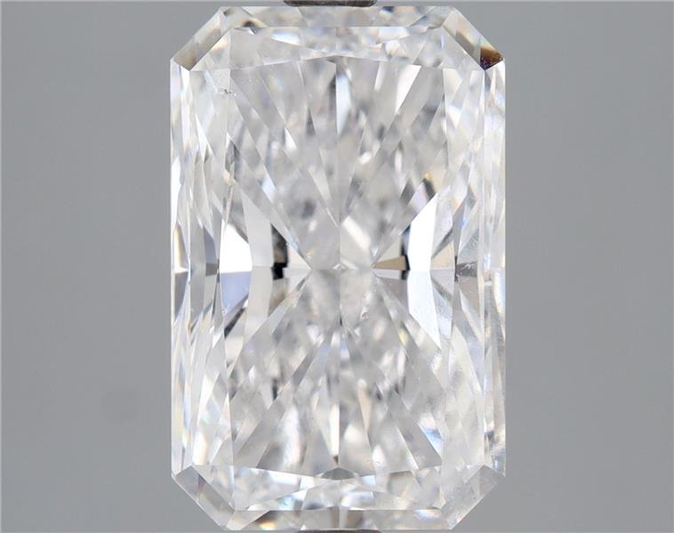 3.02ct D SI2 Rare Carat Ideal Cut Radiant Diamond