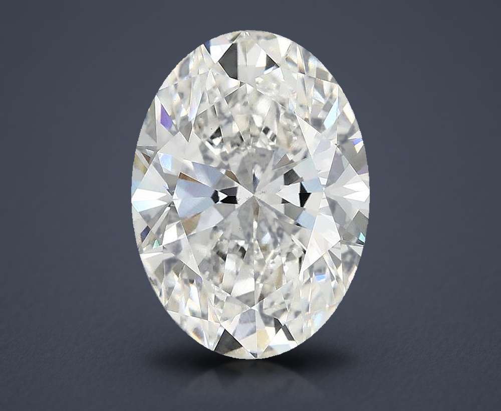 4.10 Carat Oval Lab Diamond