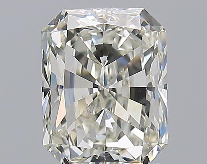 2.01ct J SI1 Rare Carat Ideal Cut Radiant Diamond