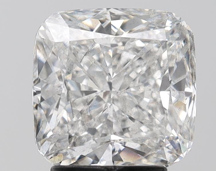 3.34ct F SI1 Rare Carat Ideal Cut Cushion Lab Grown Diamond