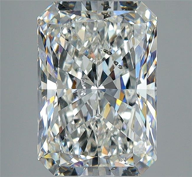 2.51ct I SI2 Rare Carat Ideal Cut Radiant Diamond