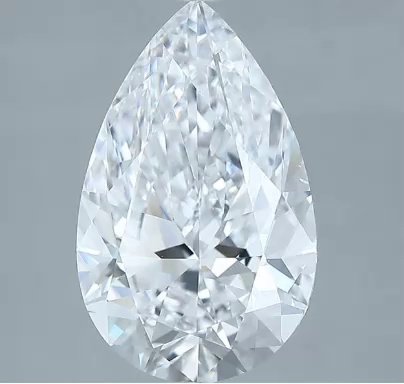5.01 Carat Pear Natural Diamond
