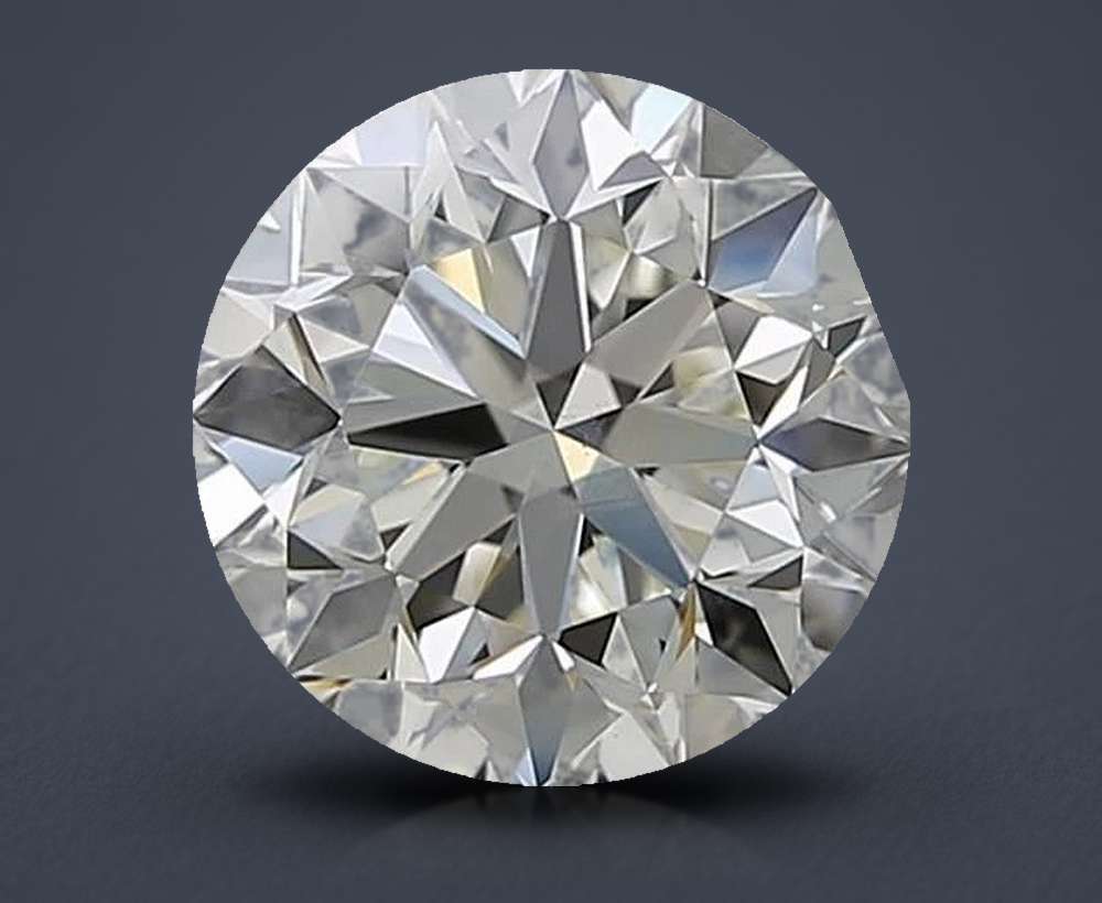 3.00 Carat Round Natural Diamond