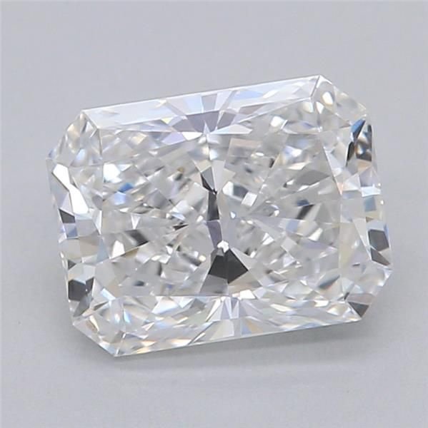 0.79ct E VVS2 Rare Carat Ideal Cut Radiant Lab Grown Diamond