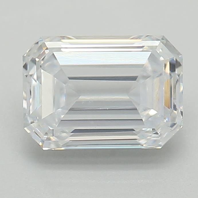 0.74ct D VVS2 Rare Carat Ideal Cut Emerald Lab Grown Diamond
